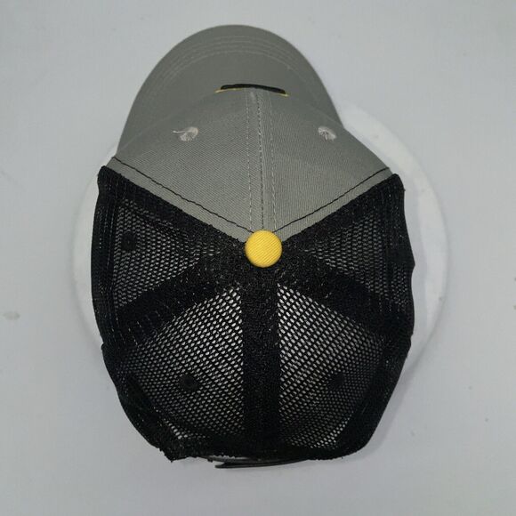 Pittsburgh Pirates MLB "P" Gray Adjustable Snapback Hat w Mesh Baseball Cap - Picture 5 of 5